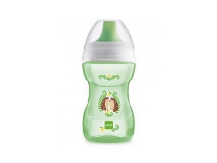 MAM MAM Hrnček na učenie Fun to drink cup Guardian 270 ml, 8+ m zelený