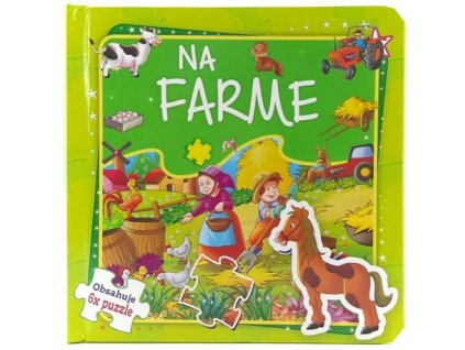 puzzle kniha na farme