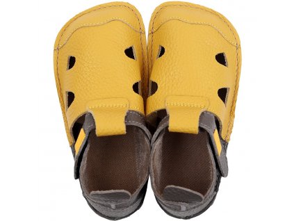leather barefoot sandals nido pomelo 20925 4