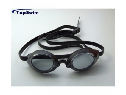 Race plavecké okuliare čierne