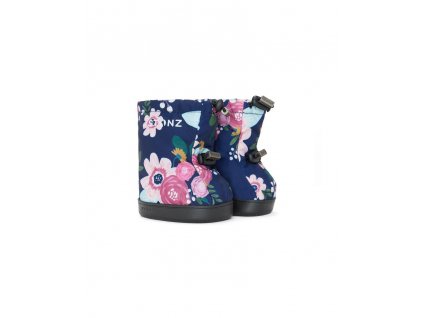 stonz detske outdoor capacky toddler booties wildflower navy