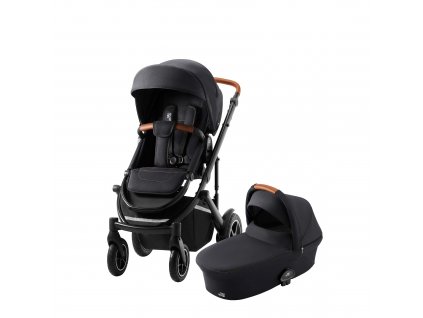 BRITAX Set kočík Smile III + hlboká korba, Fossil Grey