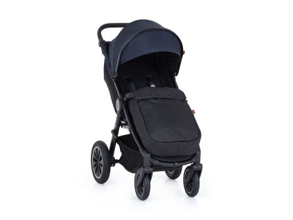PETITEMARS PETITE&MARS Kočík Street+ Air Black Anthracite Blue Complete