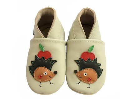 Hopi Hop NEW kožené capáčky, JEŽEČEK