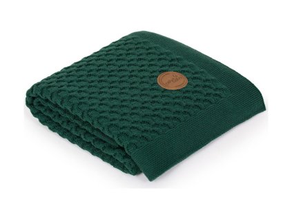 CEBA CEBA Deka pletená v darčekovom balení 90x90 Vlny Emerald