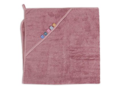 CEBA CEBA Osuška s kapucňou EcoVero Line 100x100 Rose Tan Ceba