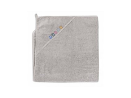 CEBA CEBA Osuška s kapucňou EcoVero Line 100x100 Moonbeam Ceba