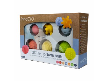 Zmyslové hračky do vody GIOsensor bath balls