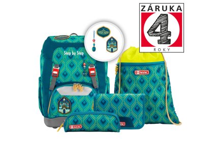 Školský ruksak pre prváčikov - 5dielny set, Step by Step GRADE Zázračný zámok, AGR