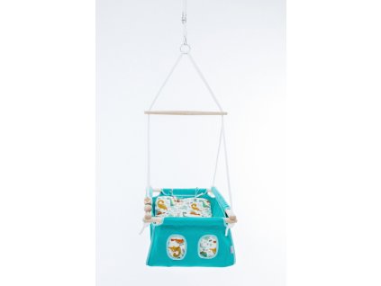 INCABABY INCABABY Hojdačka detská Babyswing 0m+ Dragon Babies FW