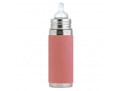 1 Pura dojcenska termo flasa 260ml Rose I9NRS 858312007671