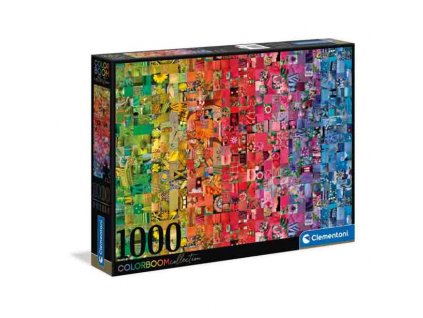 Clementoni Puzzle Puzzle 1000 dielikov Colorboom - Collage