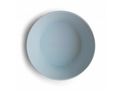 Mushie okruhla miska powderblue