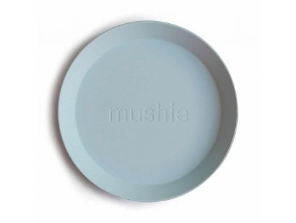 Mushie okruhly tanier PowderBlue