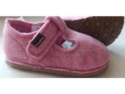 froddo flexy wooly barefoot pink 1