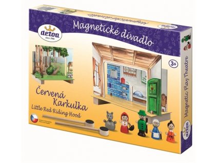 Detoa Červená čiapočka - magnetické divadlo
