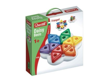 Quercetti Daisy Basic Triangoli -mozaika pre najmenších