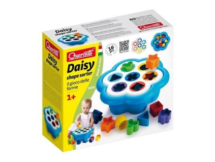 Quercetti Daisy Shape Sorter -detská vkladačka