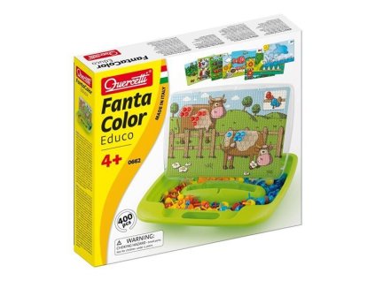 Quercetti FantaColor Educo hra - vzdelávacia mozaika