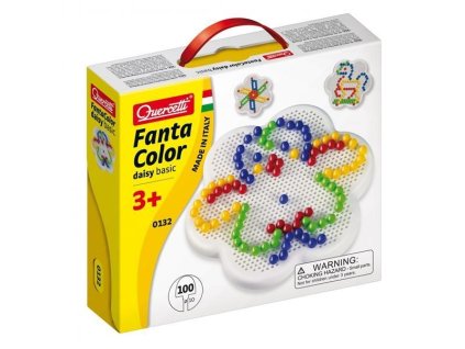 Quercetti Fantacolor Daisy Basic - 10 mm – 100 ks