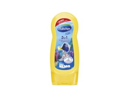 Bübchen Kids šampón a sprchový gél + balzam 2v1 Dory 230ml