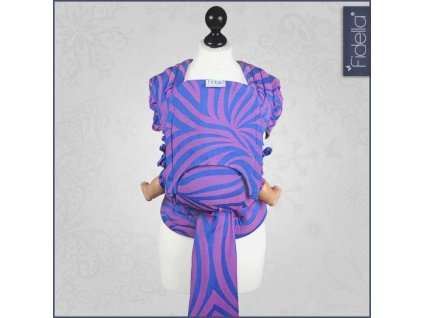 FIDELLA Nosič Mei Tai Babysize Shebra pink