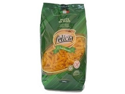 HEALTH LINK - FELICIA Bezlepkové kukuričné cestoviny - fusilli - 500 gr.