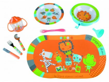 Jané Súprava riadu MELAMINE CIRCUS - 9 ks