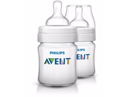 Avent fľaša Klasik + PP 125ml, 2ks