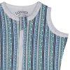 LODGER Spací vak Hopper Sleeveless Stripe Xandu Dusty Turquoise