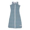 LODGER Spací vak Hopper Sleeveless Stripe Xandu Dusty Turquoise