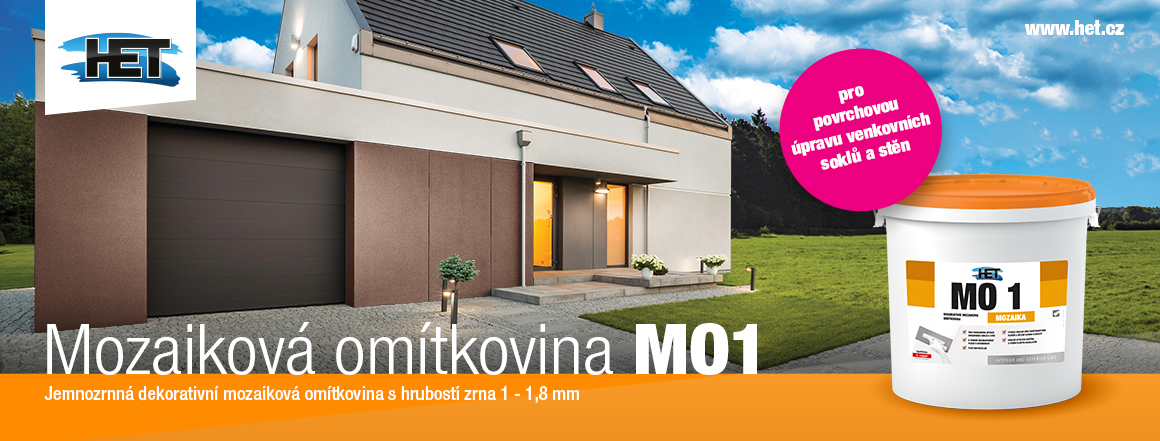 MO 1 - mozaiková omítka
