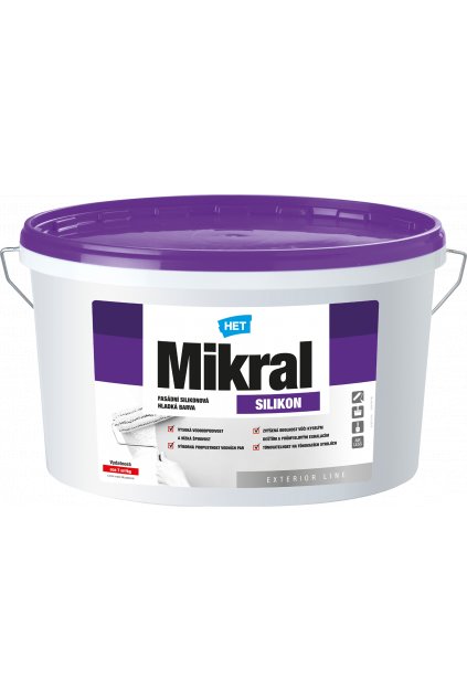 Mikral Silikon 15kg nové logo