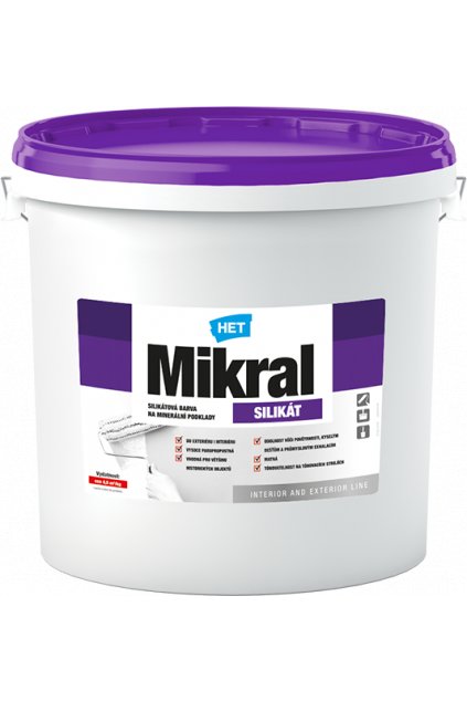 Mikral Silikat 20kg nové logo