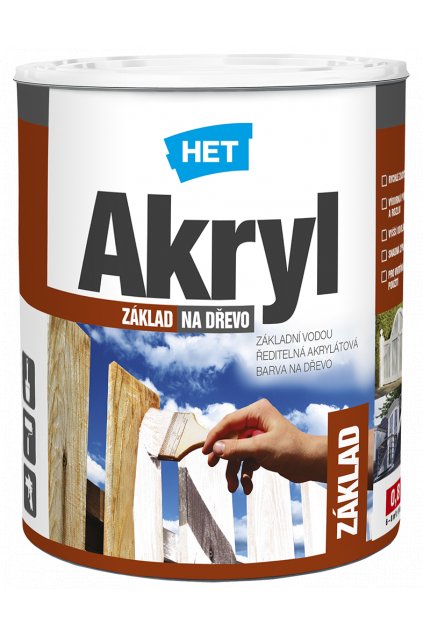 HET Akryl zaklad na 0,7kg nové logo