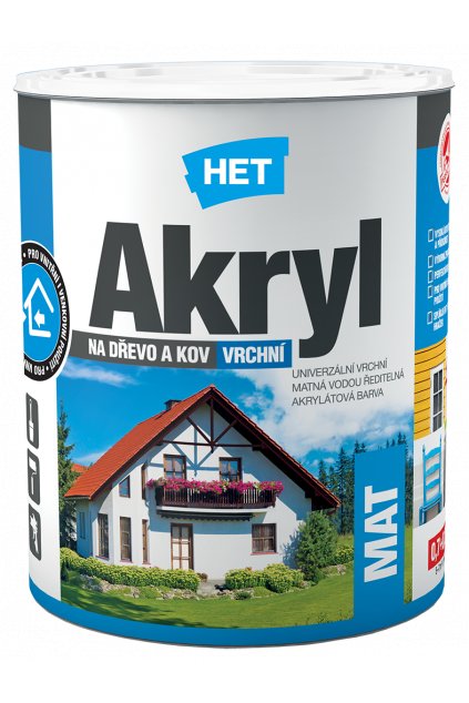 Akryl mat 0,7kg nove logo