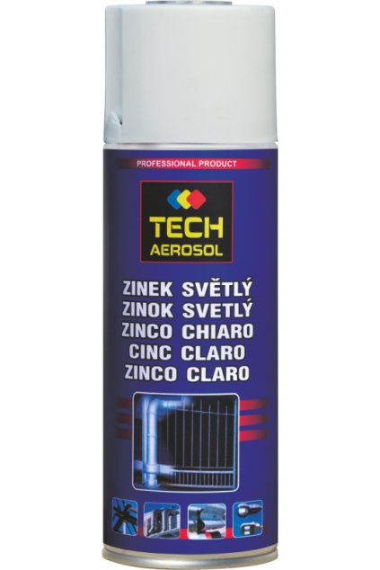 TECH Zinek světlý