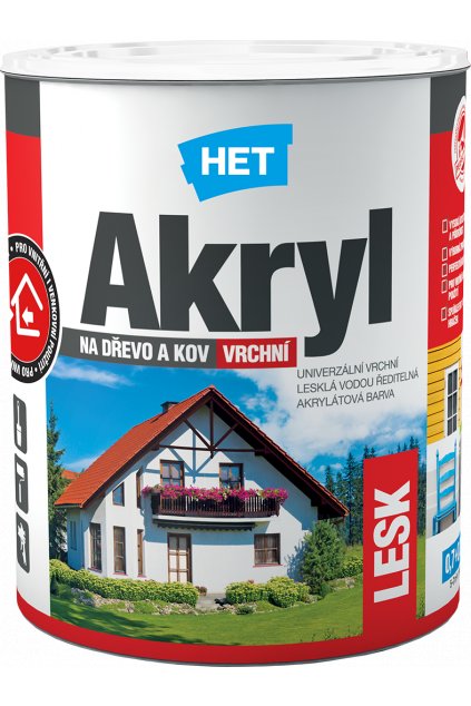 Akryl lesk 0,7 kg nove logo