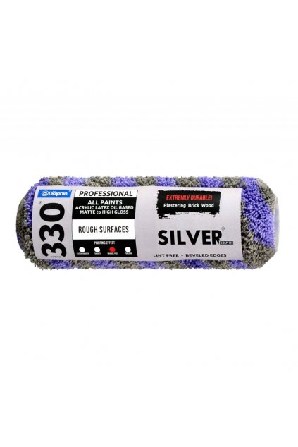 professional silver paint roller cover 9 84 inch 25cm p3321 1557 image