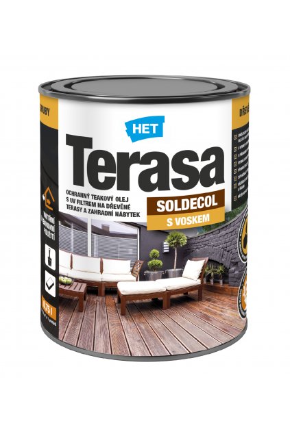 Soldecol TERASA 0,75 l nové logo