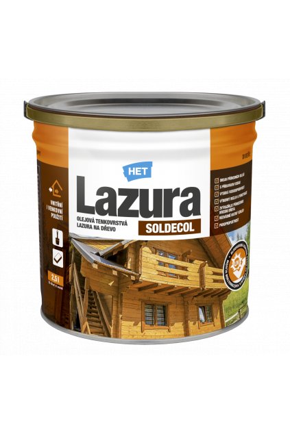 Soldecol Lazura 0,75l bily