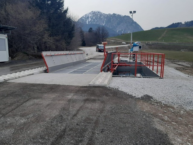Mycí rampy - chytré řešení pro čisté komunikace a efektivní provoz na stavbě