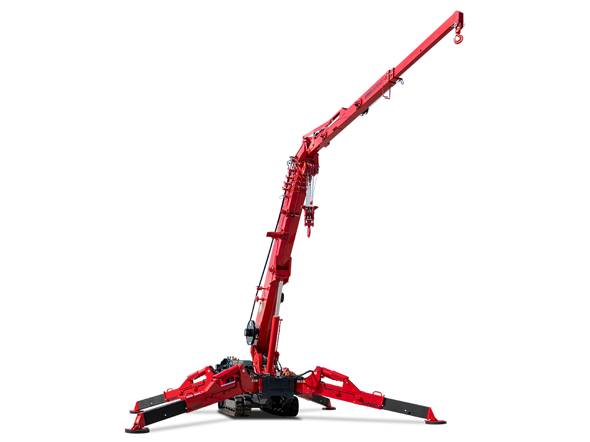 Představujeme nový model UNIC URW-806-3 – mini pavoučí jeřáb