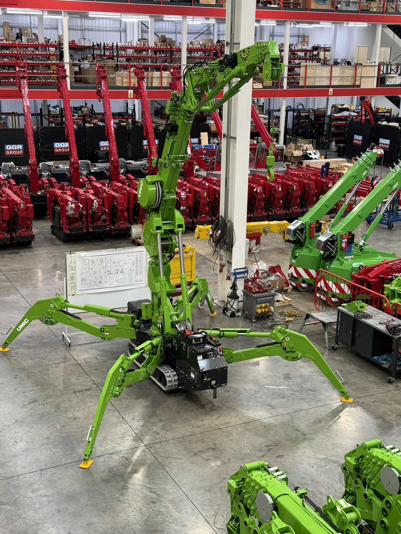 Cesta do GGR  - objevování nejmodernějších minijeřábů