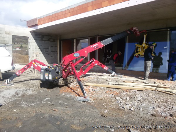 Zasklívání pod převisem