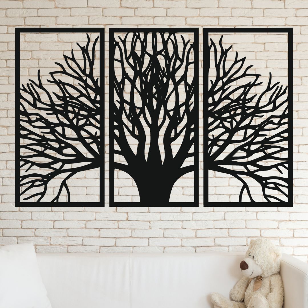 Drevené Dekorácie: Stromy Života ako Prírodný Akcent Vašich Stien