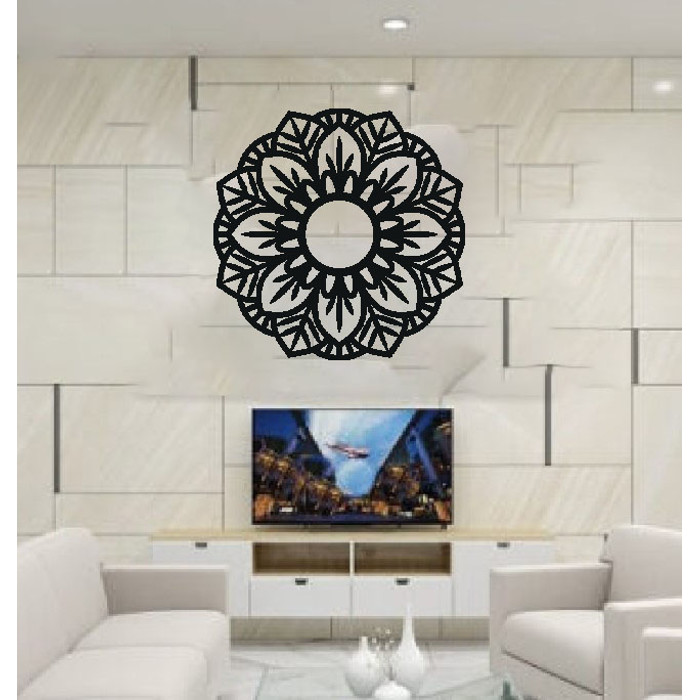 Drevená mandala na stenu je úžasnou dekoráciou!