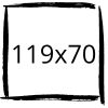 119x70