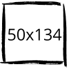 50x134