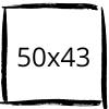 50x43